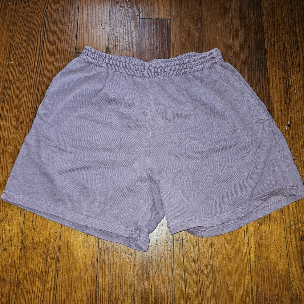 Casual Purple Shorts